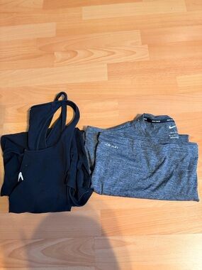 Alphalete and nike tank bundle